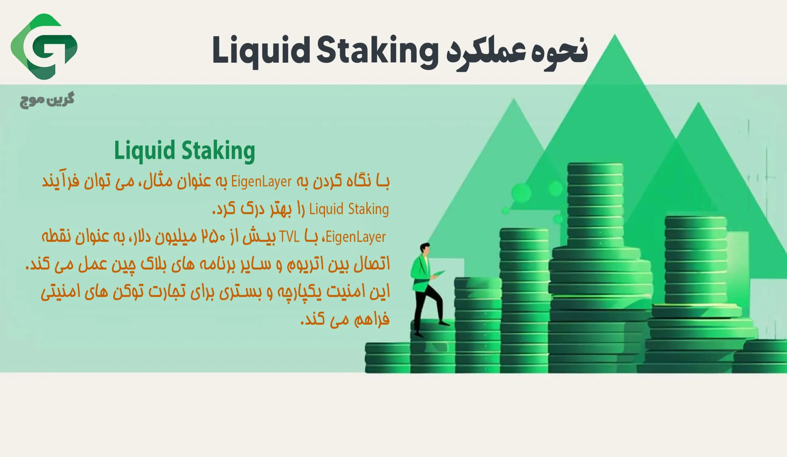 نحوه عملکرد مجدد Liquid Staking