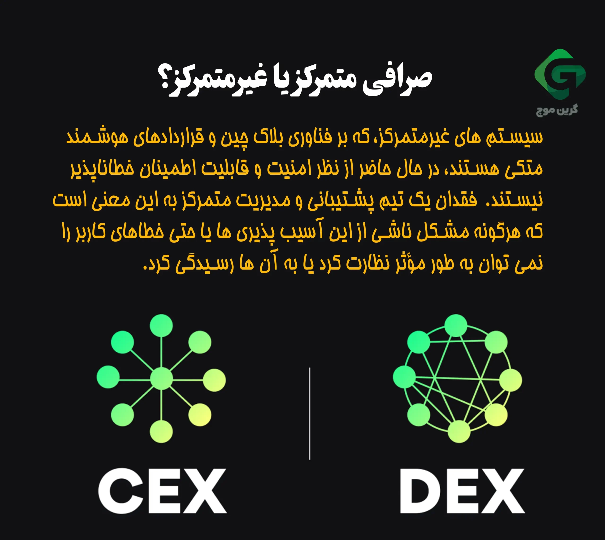 صرافی متمرکز یا صرافی غیر متمرکز؟