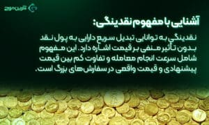 اهمیت انتخاب صرافی با نقدینگی بالا برای خرید بیتکوین 1 آشنایی با مفهوم نقدینگی