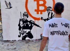 هنرمندان به بیت کوین علاقه مند میشوند. 2 Street Cy₿er شامل بیش از 100 مربی