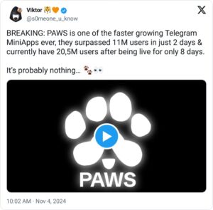 همستر کامبت 86 درصد از کاربران را از دست داد 5 اپلیکیشن Paws Mini تنها در دو روز اول شاهد پیوستن بیش از 11 میلیون کاربر بود.