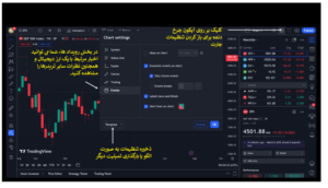 تحلیل ارز دیجیتال با Tradingview 11 افزودن رویدادهای خبری و ایدههای تریدر به چارت