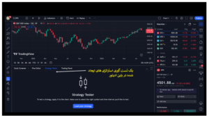 تحلیل ارز دیجیتال با Tradingview 18 بک تست گیری استراتژی معاملاتی