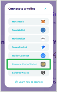 پنکیک سواپ (Pancake Swap) چیست و چه کاربردهایی دارد؟ 3 سپس پیام اتصال به پنکیک سواپ ارسال میشود