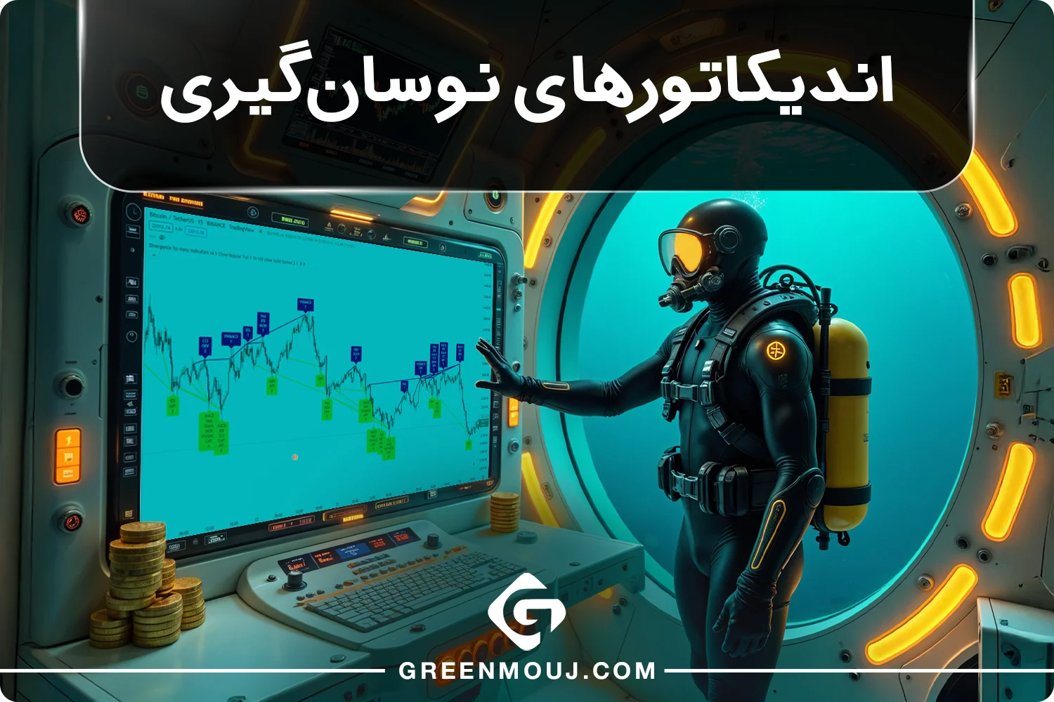 بهترین اندیکاتور های نوسان‌ گیری ساعتی و روزانه در کریپتو 