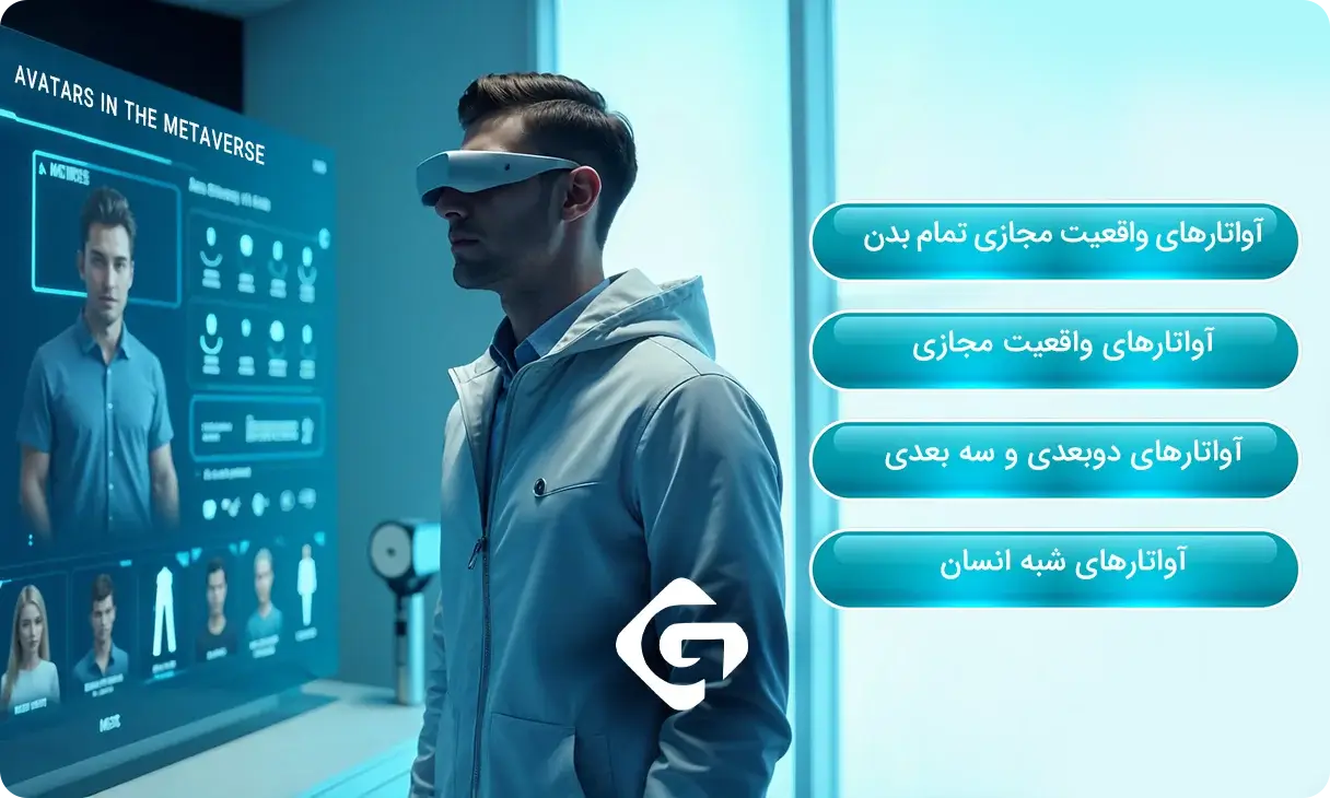 آموزش ساخت آواتار در متاورس | ایجاد هویت مجازی 1 انواع آواتار در متاورس