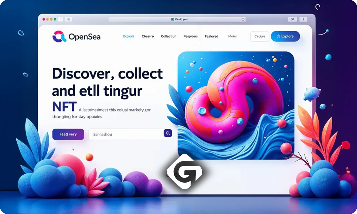 معرفی بهترین بازارهای NFT | مارکت های برتر NFT 1 اوپن سی (OpenSea)