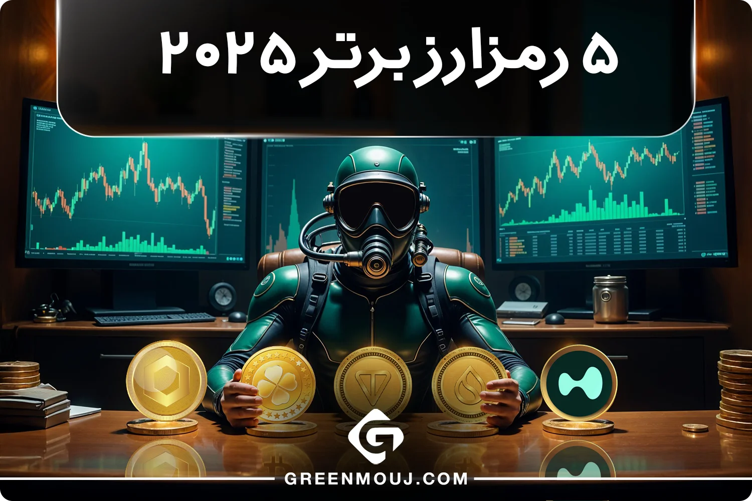 5 رمزارز آینده دار که نباید در پرتفوی 2025 شما غایب باشند!