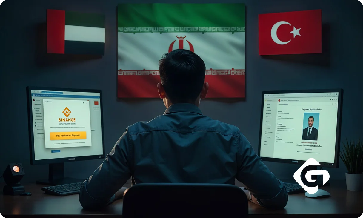 آموزش احراز هویت بایننس برای ایرانیان 2 بهترین روش برای دور زدن محدودیت احراز هویت بایننس برای ایرانیان