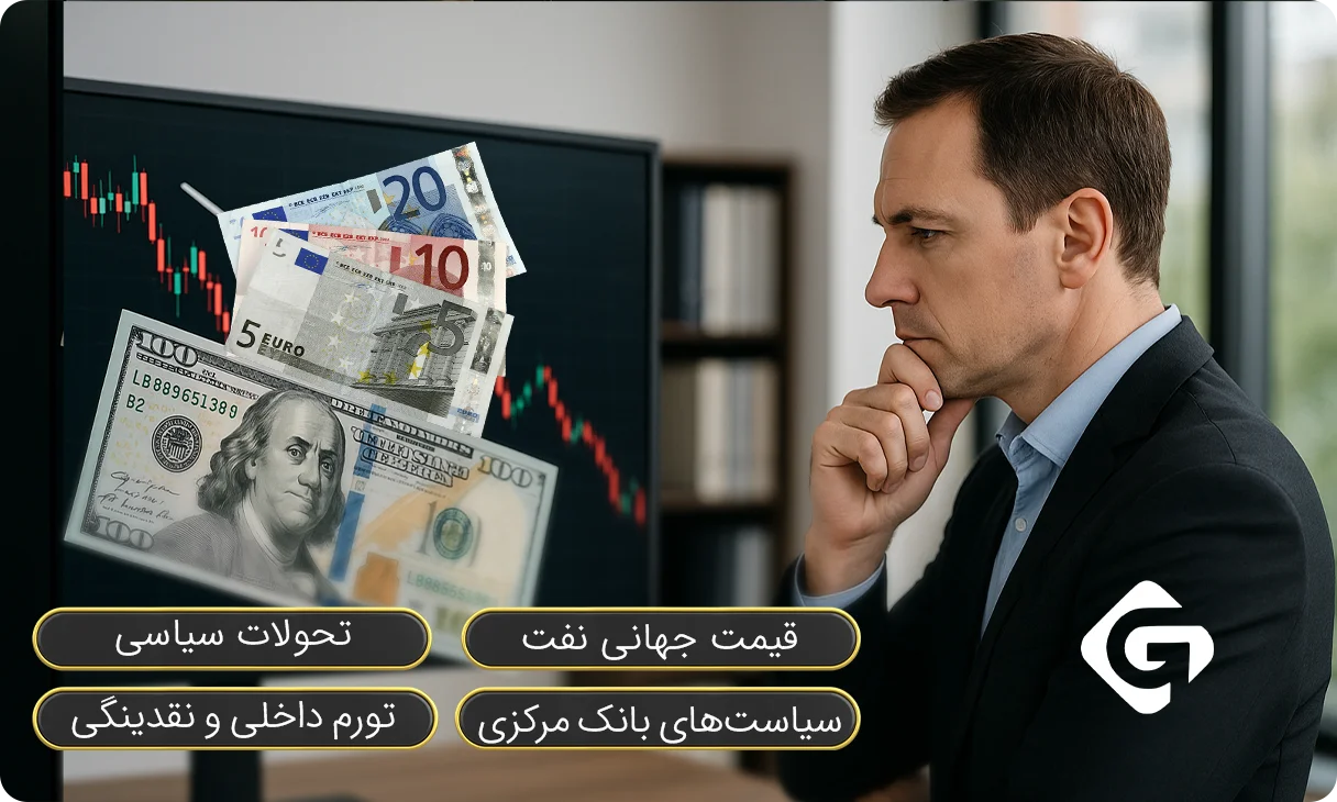 نرخ ارز امروز دلار و یورو چقدر است؟ 2 پیشبینی کوتاهمدت از روند قیمت دلار و یورو