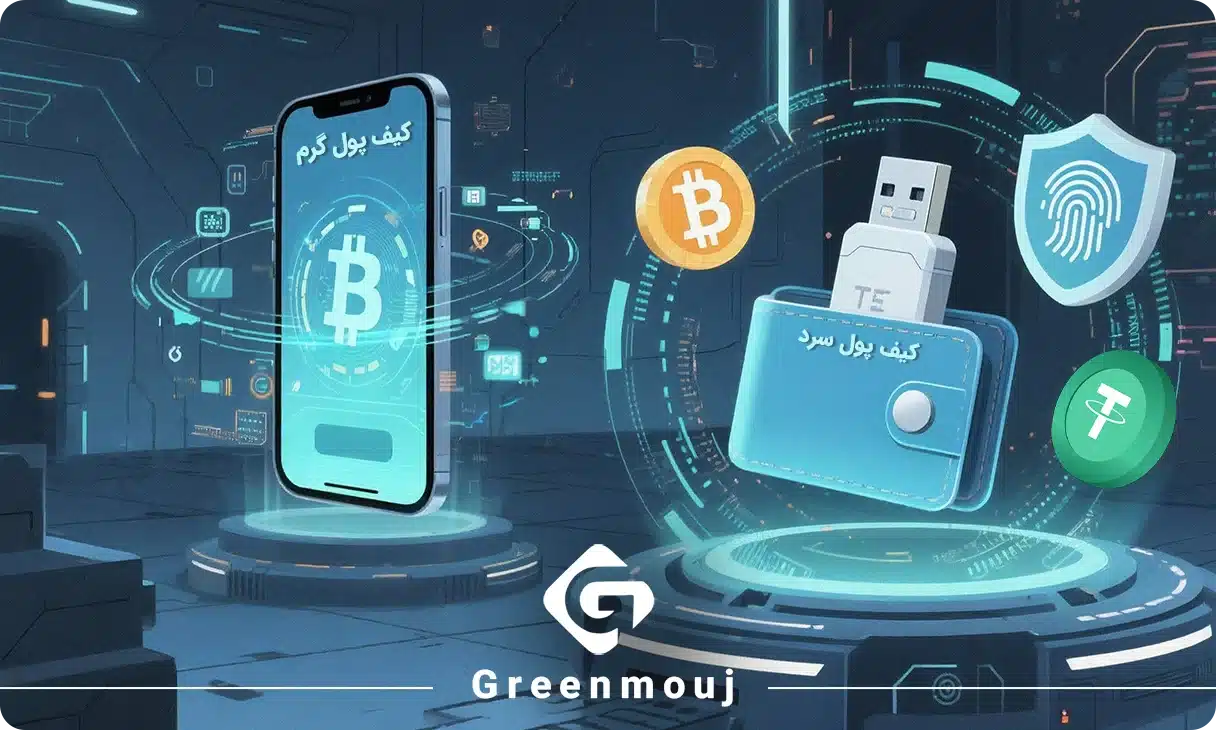 بهترین کیف پول دیجیتال برای بیت کوین و تتر 2025 1 انواع کیف پول دیجیتال