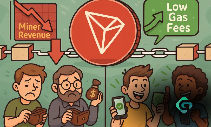 کاهش کارمزد تراکنش ها در شبکه Tron | تحلیل و تاثیرات آن
