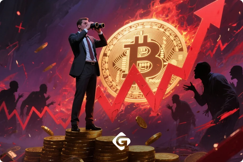 بیت کوین و احساسات بازار؛ فروشندگان فضای منفی می سازند