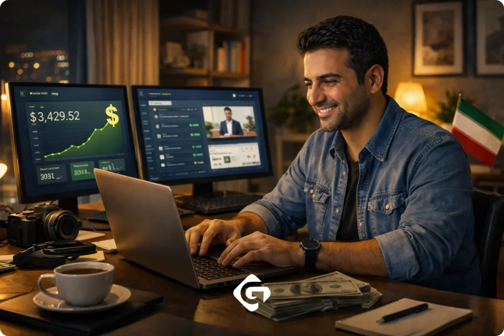 بهترین روش های کسب درآمد دلاری برای ایرانیان